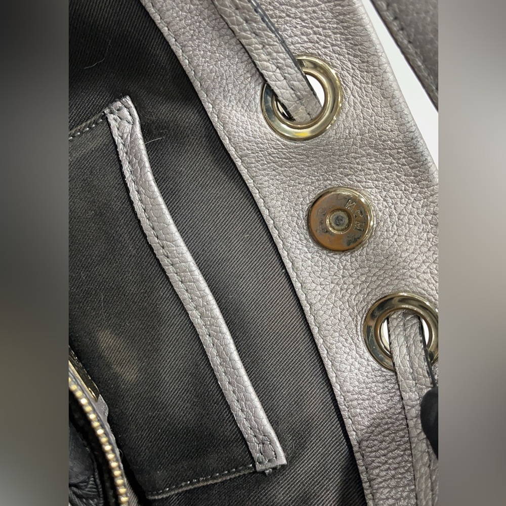 MCM Drawstring Bucket Bag - Picture 4 of 9